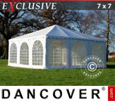 Tenda Eventos pagoda Exclusive 7x7m PVC, Branco
