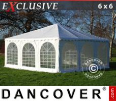 Tenda Eventos pagoda Exclusive 6x6m PVC, Branco