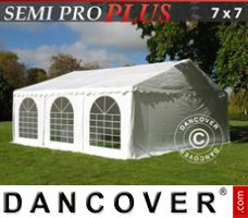 Tenda Eventos SEMI PRO Plus 7x7m PVC, Branco